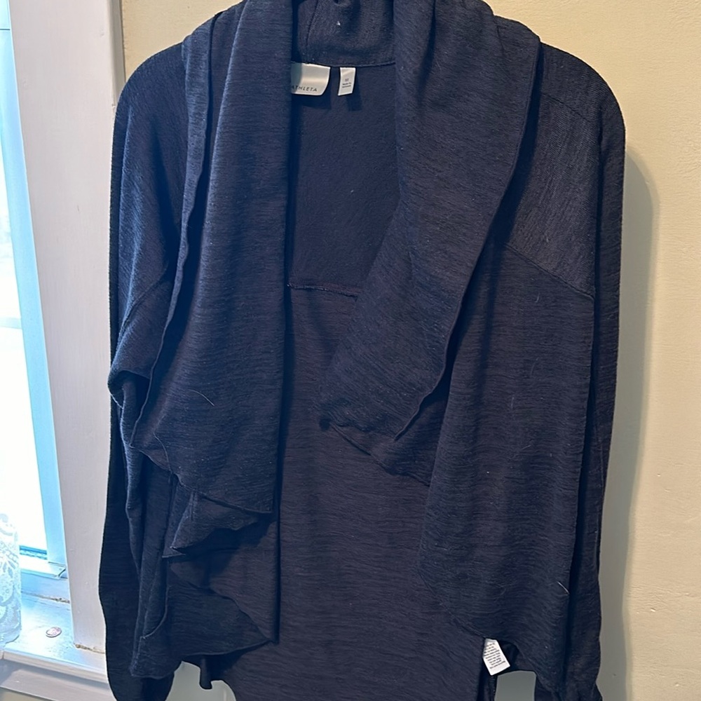 Athleta Navy Cardigan Size Medium